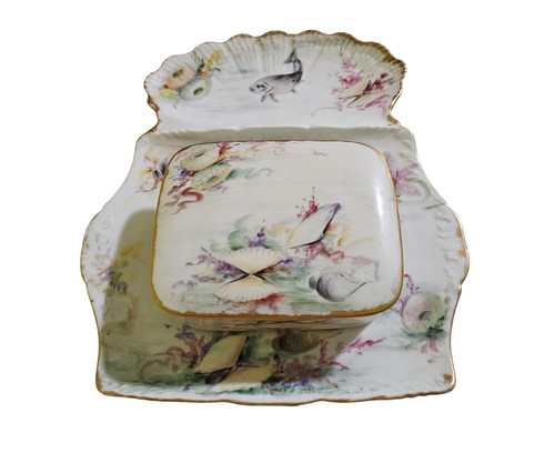 1908 signed limoges - 1908, t&v
